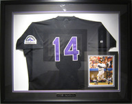 Sports Memorabilia & Collectibles Sports Memorabilia & Collectibles Colorado Rockies Signed Jersey - Framed 